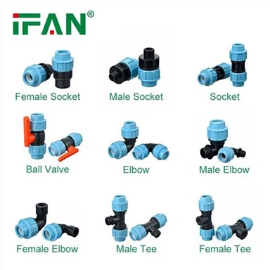 HDPE kompresijski fitingi